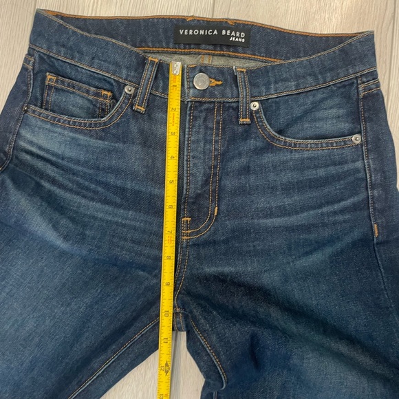 Veronica Beard High Rise Flare Jeans - Picture 8 of 9